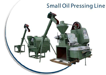 small sunflower oil production line